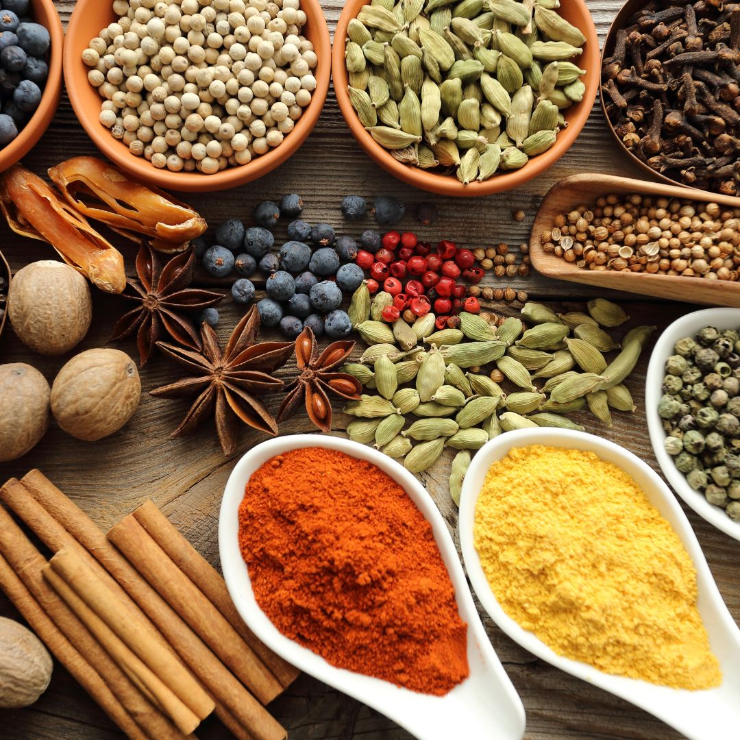 My favourite dishes are anything with lots of colour and spice