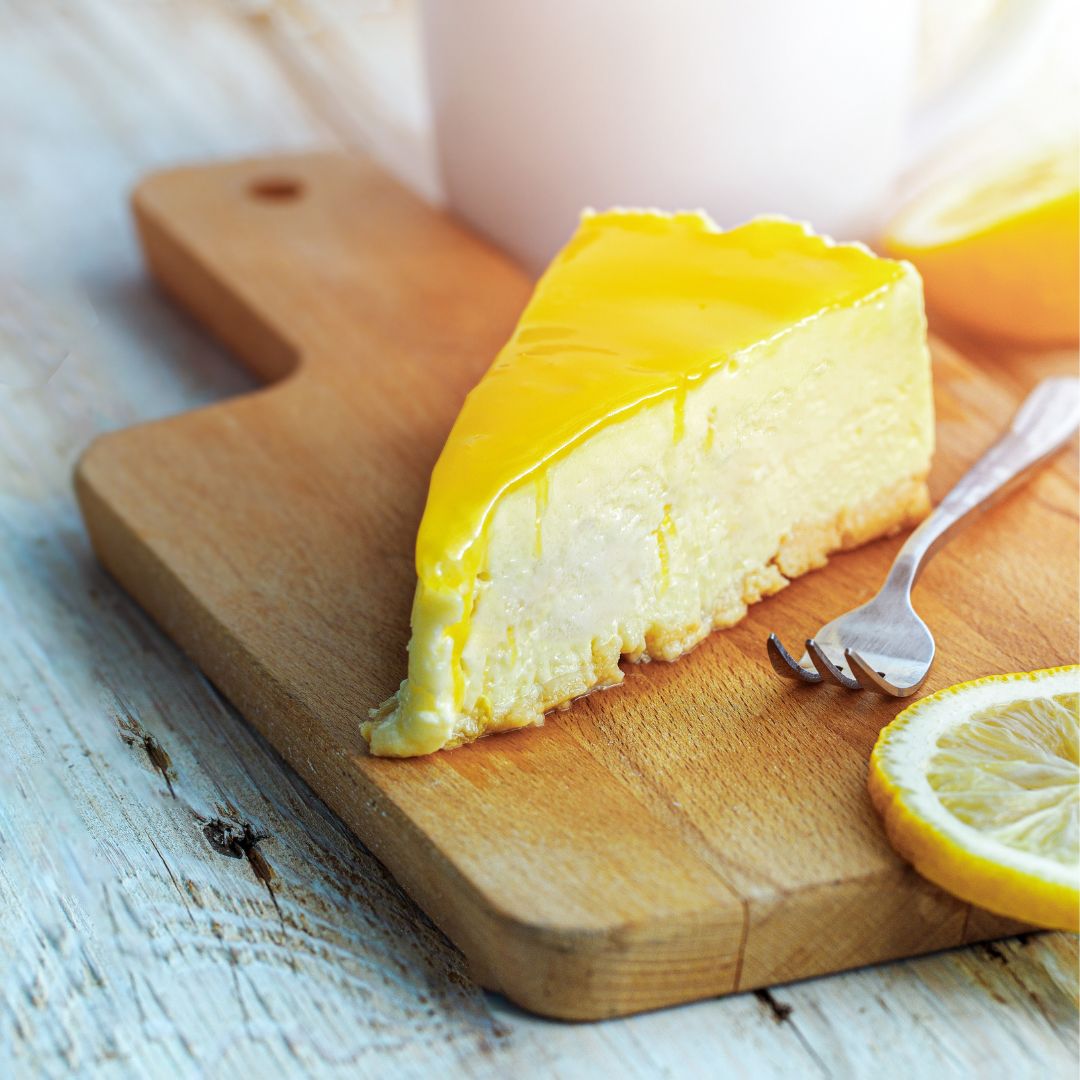 Lemon cheesecake